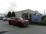 2022 Aurora Red Metallic Volkswagen Atlas Cross Sport SE Technology 4Motion #144937433