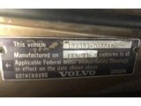 1971 Volvo 1800 E Info Tag