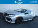 2019 Lunar Silver Metallic Honda Civic EX Hatchback #144949812