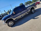 2008 Dark Blue Pearl Metallic Ford F350 Super Duty Lariat Crew Cab 4x4 #144956787