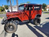Burnt Orange Toyota Land Cruiser in 1972