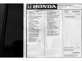 2023 Honda HR-V LX Window Sticker
