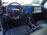 2022 Ford Bronco Outer Banks 4x4 4-Door Space Gray/Navy Pier Interior
