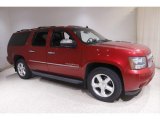 Crystal Red Tintcoat Chevrolet Suburban in 2012