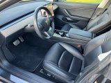 2018 Tesla Model 3 Long Range Black Interior