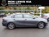 2023 Gravity Gray Kia Forte LXS #144990430