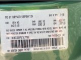1998 Sebring Color Code for Alpine Green Pearl - Color Code: PGT