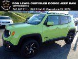 Hypergreen Jeep Renegade in 2018