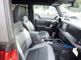 2022 Ford Bronco Black Diamond 4x4 4-Door Front Seat