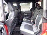 2022 Ford Bronco Black Diamond 4x4 4-Door Rear Seat