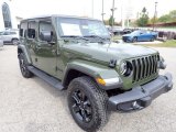 2023 Jeep Wrangler Unlimited Sahara Altitude 4x4 Front 3/4 View