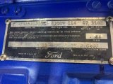 1951 Ford F1 Pickup Custom Info Tag