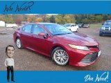 2018 Ruby Flare Pearl Toyota Camry XLE #145016625