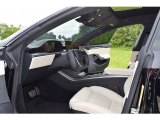 2021 Tesla Model S Plaid AWD Front Seat