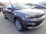 2022 Jeep Grand Cherokee Summit 4XE Hybrid Front 3/4 View