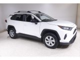 2019 Super White Toyota RAV4 LE #145030472