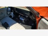 1972 Buick Skylark GS Convertible Front Seat