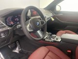 2023 BMW X4 xDrive30i Tacora Red Interior