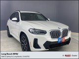 Mineral White Metallic BMW X3 in 2023