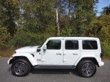 2023 Bright White Jeep Wrangler Unlimited High Altitude 4XE Hybrid #145044999