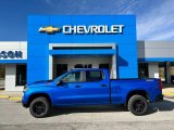 Glacier Blue Metallic Chevrolet Silverado 1500 in 2022