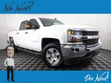 2018 Summit White Chevrolet Silverado 1500 LS Crew Cab 4x4 #145049875