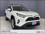 Super White Toyota RAV4 in 2021