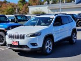 2022 Bright White Jeep Cherokee Limited 4x4 #145055292