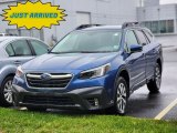 2020 Abyss Blue Pearl Subaru Outback 2.5i Premium #145064864