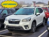 2020 Crystal White Pearl Subaru Forester 2.5i Limited #145080162