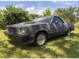 1979 Chevrolet El Camino Custom Primer Black