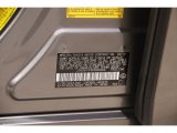 2019 LS Color Code for Manganese Luster - Color Code: 1K2