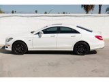 2012 Mercedes-Benz CLS designo Cashmere White Magno (Matte)