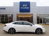 2023 Serenity White Hyundai Sonata SEL #145092673