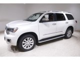 2019 Toyota Sequoia Platinum 4x4 Front 3/4 View