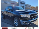 2022 Diamond Black Crystal Pearl Ram 1500 Big Horn Crew Cab 4x4 #145097322