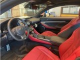 2022 Lexus RC 350 F Sport AWD Circuit Red Interior