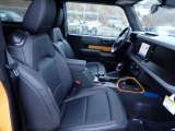 2022 Ford Bronco Badlands 4x4 2-Door Black Onyx Interior