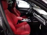 2022 Alfa Romeo Stelvio Veloce AWD Red/Black Interior