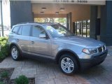 2004 Silver Grey Metallic BMW X3 3.0i #14506875