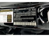 2023 GLC Color Code for Black - Color Code: 040
