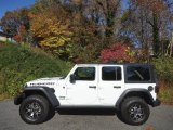 2020 Bright White Jeep Wrangler Unlimited Rubicon 4x4 #145120042