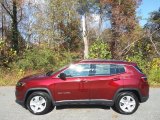 2022 Velvet Red Pearl Jeep Compass Latitude #145120041