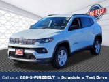 2022 Bright White Jeep Compass Latitude 4x4 #145136155