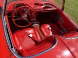 1961 Chevrolet Corvette Convertible Red Interior