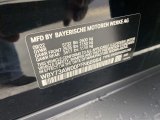 2023 i4 Series Color Code for Jet Black - Color Code: 668