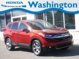 2017 Molten Lava Pearl Honda CR-V EX-L AWD #145151305