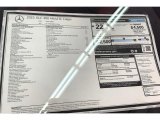 2023 Mercedes-Benz GLC 300 4Matic Coupe Window Sticker
