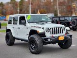 2022 Jeep Wrangler Unlimited Rubicon 4x4 Front 3/4 View