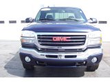 2005 Deep Blue Metallic GMC Sierra 2500HD SLT Extended Cab 4x4 #14508367